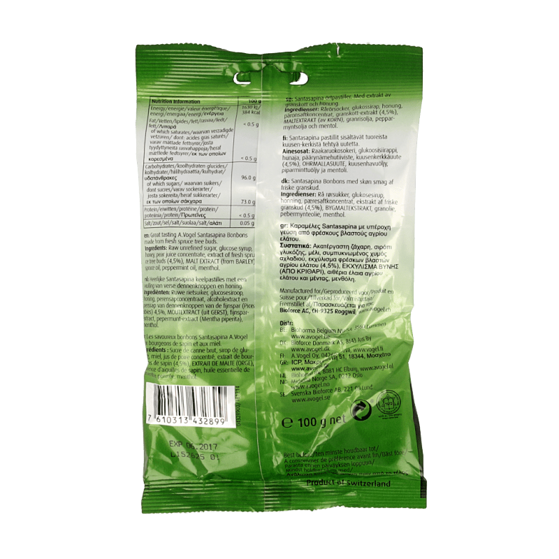 A Vogel Santasapina pastilles 100 Gram - DrogistWereld