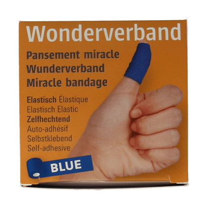 ABC Wonderverband Wonderverband blauw 4.5m x 5cm 1 Stuks - DrogistWereld