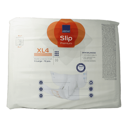 Abena Slip XL 4 premium 12 Stuks - DrogistWereld