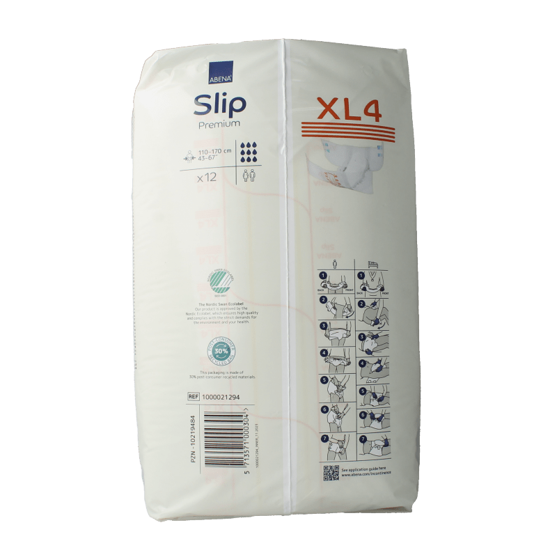 Abena Slip XL 4 premium 12 Stuks - DrogistWereld