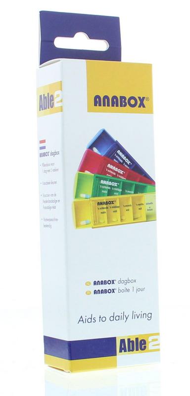Able 2 Anabox dagbox 1 Stuks - DrogistWereld