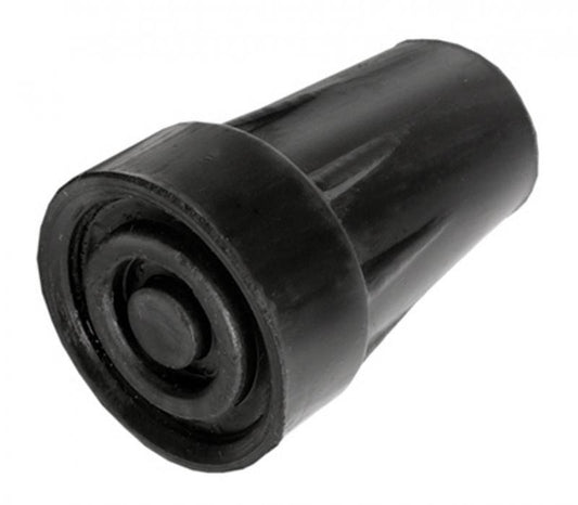 Able 2 Kruk - en stokdoppen 16mm zwart 2 Stuks - DrogistWereld