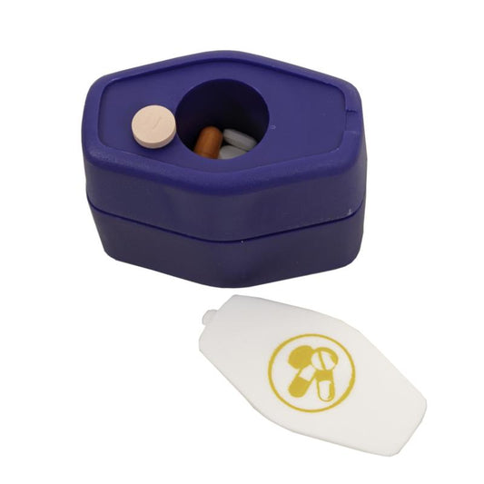 Able 2 Pillenvergruizer blauw 1 Stuks - DrogistWereld