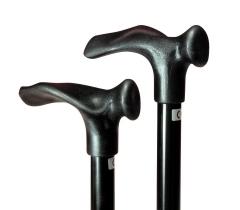 Able 2 Wandelstok comfort opvouw zwart rechts 1 Stuks - DrogistWereld