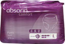Absorin Comfort pants super maat L tot 130cm 16 Stuks - DrogistWereld