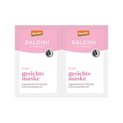 Baldini Gezichtsmasker Rose Bio Demeter 15.00 Milliliter