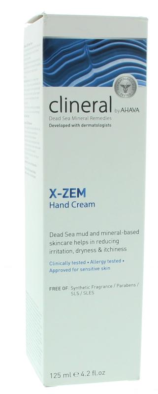 Ahava Clineral x - zem hand cream 125 Milliliter - DrogistWereld