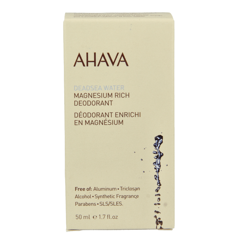 Ahava Deodorant women magnesium rich 50 Milliliter - DrogistWereld
