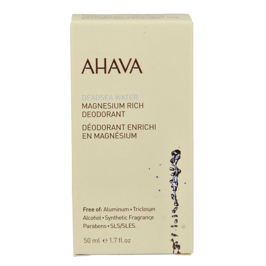Ahava Deodorant women magnesium rich 50 Milliliter - DrogistWereld