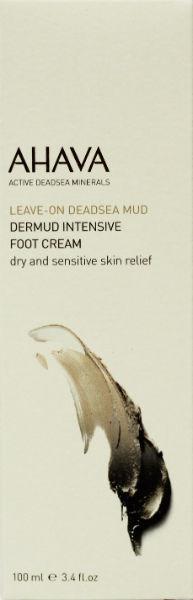 Ahava Dermud intensive foot cream 100 Milliliter - DrogistWereld