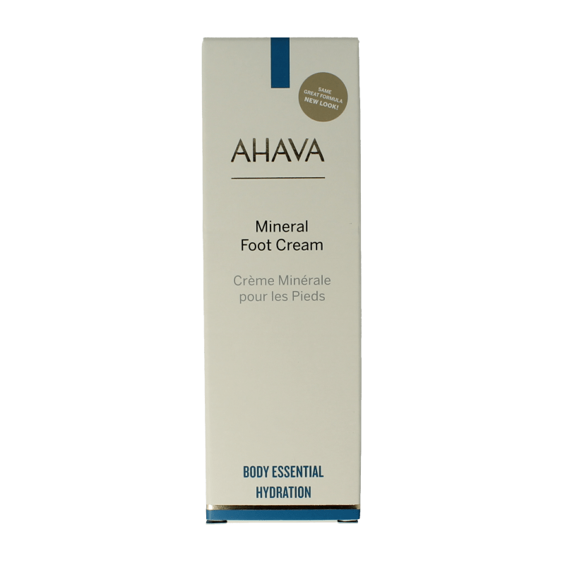 Ahava Mineral foot cream 100 Milliliter - DrogistWereld