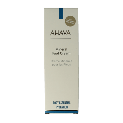 Ahava Mineral foot cream 100 Milliliter - DrogistWereld