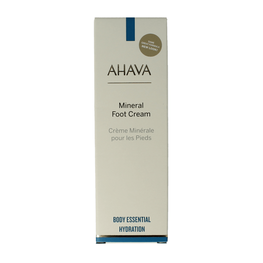 Ahava Mineral foot cream 100 Milliliter - DrogistWereld
