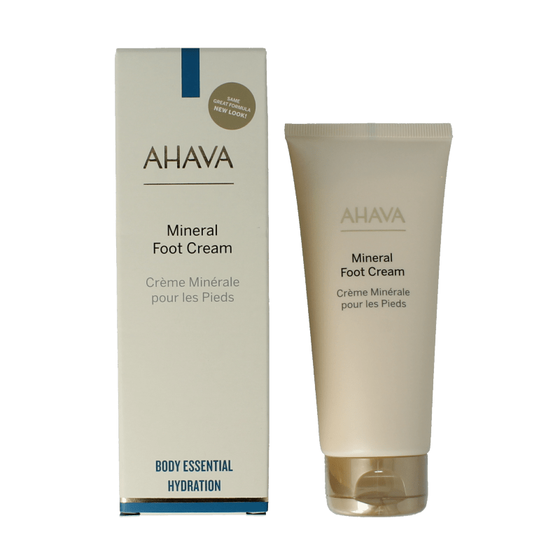 Ahava Mineral foot cream 100 Milliliter - DrogistWereld