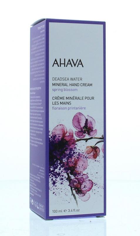 Ahava Mineral handcream spring blossom 100 Milliliter - DrogistWereld