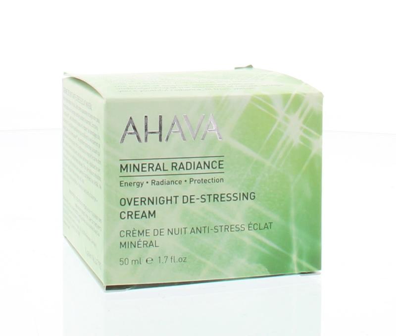 Ahava Mineral radiance night cream 50 Milliliter - DrogistWereld