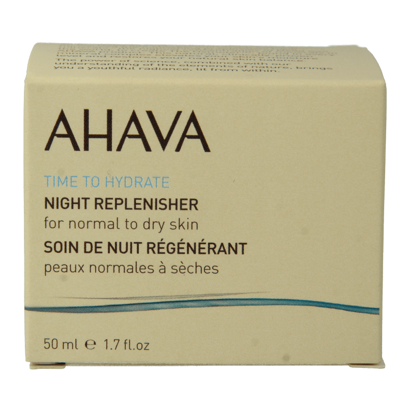 Ahava Night replenisher normal/dry skin 50 Milliliter - DrogistWereld