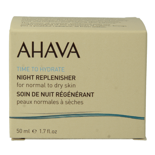 Ahava Night replenisher normal/dry skin 50 Milliliter - DrogistWereld