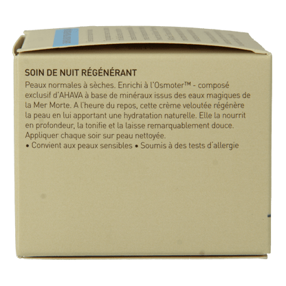 Ahava Night replenisher normal/dry skin 50 Milliliter - DrogistWereld
