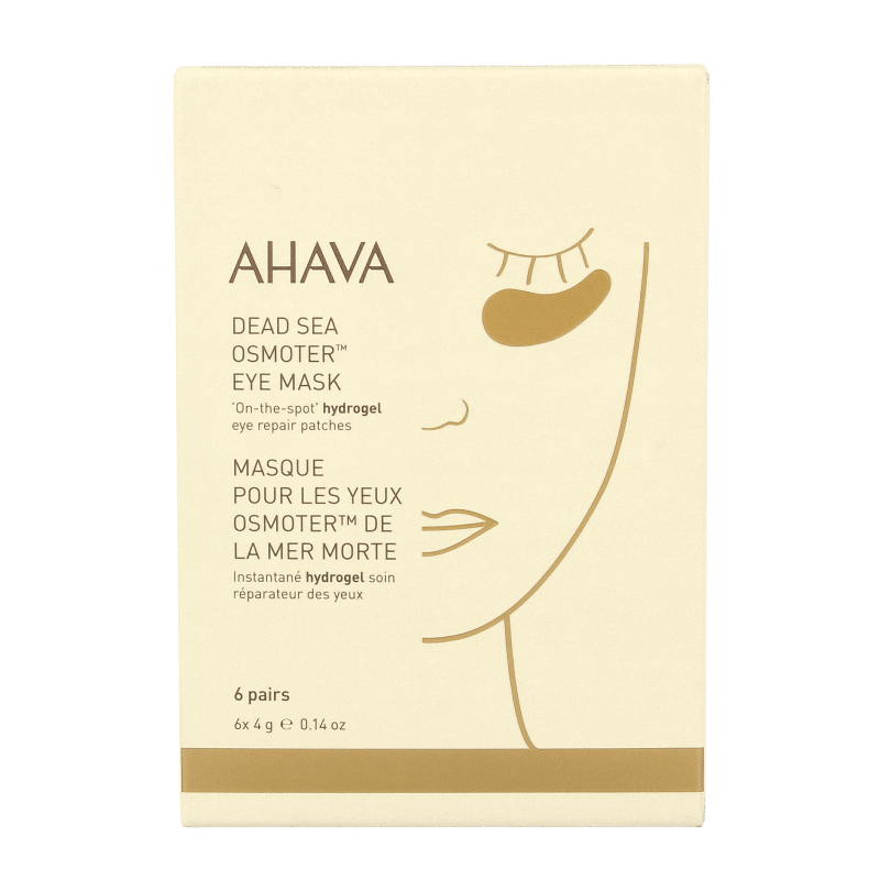 Ahava Osmoter eye mask 6 Stuks - DrogistWereld