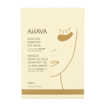 Ahava Osmoter eye mask 6 Stuks - DrogistWereld