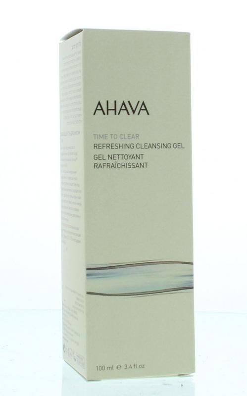 Ahava Refreshing cleansing gel 100 Milliliter - DrogistWereld