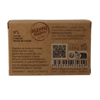 Aleppo Soap Co Kleitablet zonder zeep 320 Gram - DrogistWereld