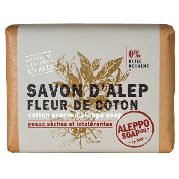 Aleppo Soap Co Savon d'Alep fleur de coton 100 Gram - DrogistWereld