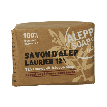 Aleppo Soap Co Zeep 12% laurier 200 Gram - DrogistWereld
