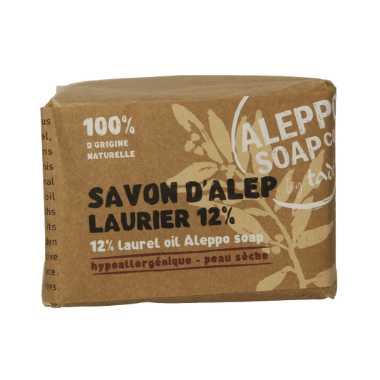 Aleppo Soap Co Zeep 12% laurier 200 Gram - DrogistWereld