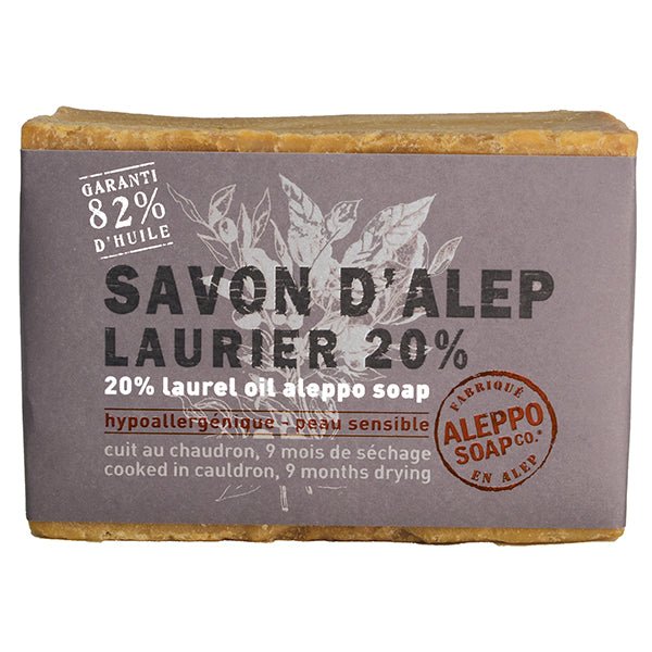 Aleppo Soap Co Zeep 20% laurier 200 Gram - DrogistWereld