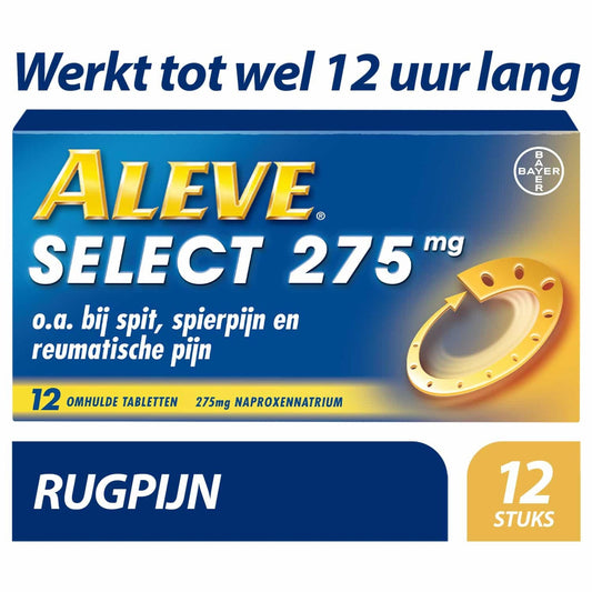 Aleve Select 275mg 12 Tabletten - DrogistWereld