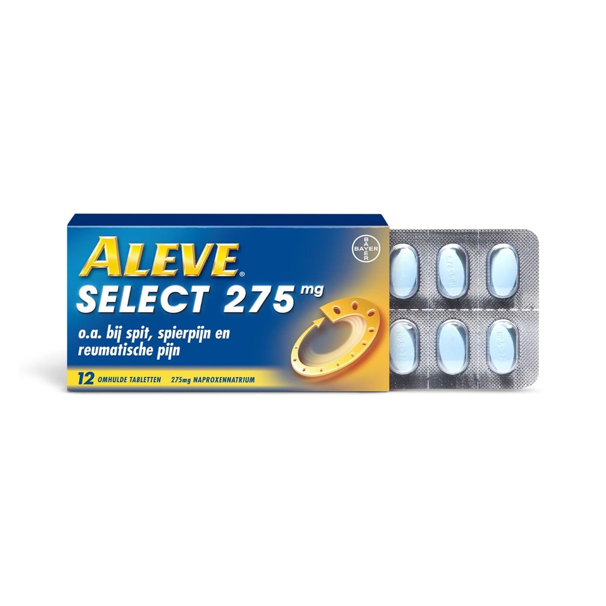 Aleve Select 275mg 12 Tabletten - DrogistWereld