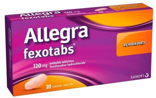 Allegra Fexotabs hooikoortstabletten 10 Tabletten