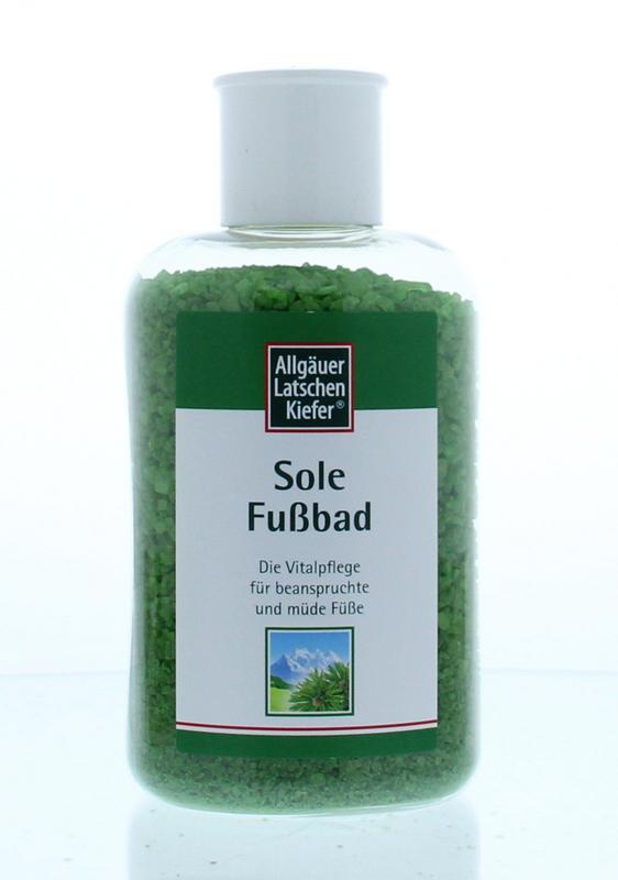 Allgauer Latshen Kiefer Mineralen voetbad allgasan 350 Gram - DrogistWereld