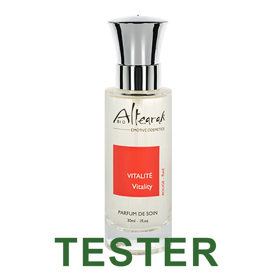 Altearah Parfum de soin red vitality 30ml 1 Tester - DrogistWereld