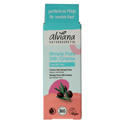 Alviana Simply pure 24h cream 50 Milliliter - DrogistWereld