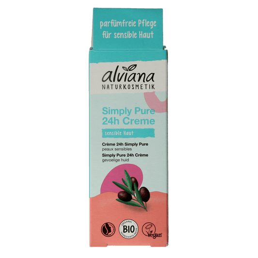 Alviana Simply pure 24h cream 50 Milliliter - DrogistWereld