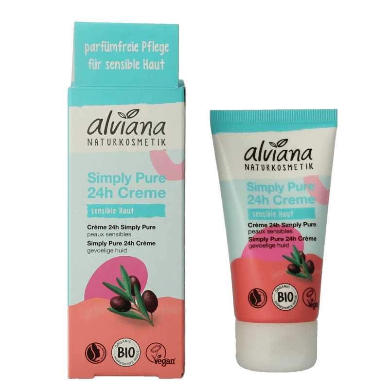 Alviana Simply pure 24h cream 50 Milliliter - DrogistWereld