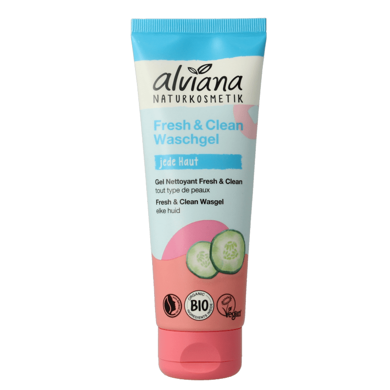Alviana Wasgel fresh en clean 125 Milliliter - DrogistWereld