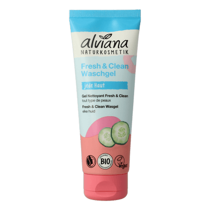 Alviana Wasgel fresh en clean 125 Milliliter - DrogistWereld