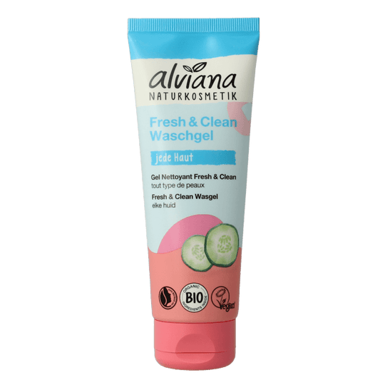 Alviana Wasgel fresh en clean 125 Milliliter - DrogistWereld
