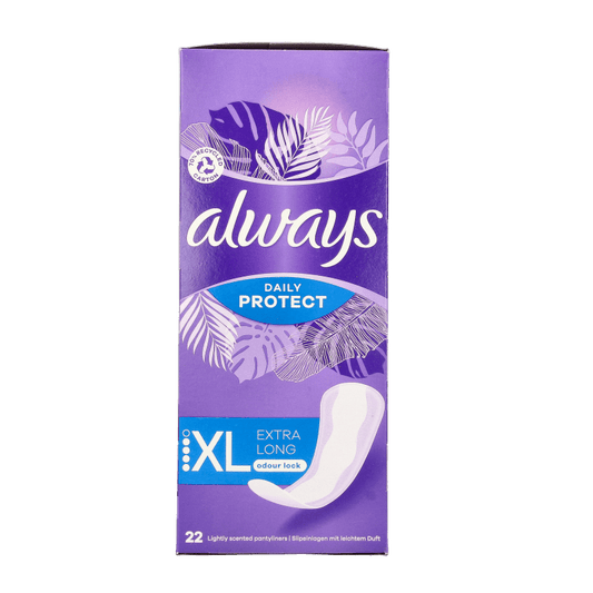 Always Inlegkruisjes daily protect extra long 22 Stuks - DrogistWereld
