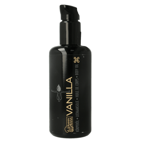 Amanprana Lichaamsolie vanilla bio 200 Milliliter - DrogistWereld