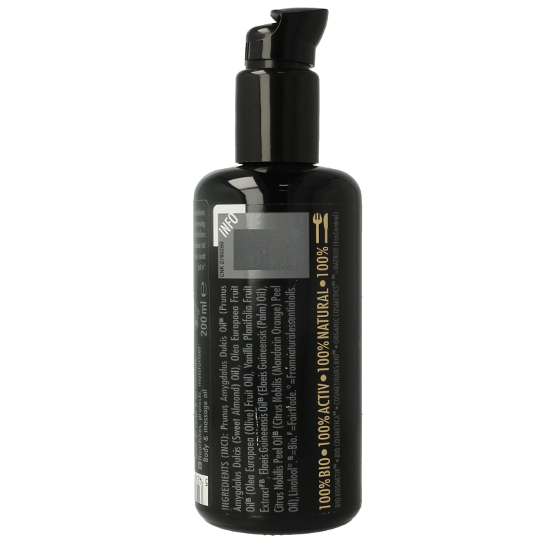 Amanprana Lichaamsolie vanilla bio 200 Milliliter - DrogistWereld