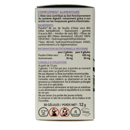 Arkocaps Aloe vera bio 30 Capsules - DrogistWereld