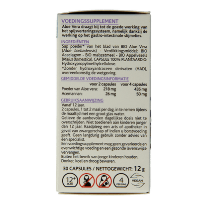 Arkocaps Aloe vera bio 30 Capsules - DrogistWereld