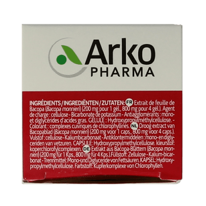 Arkocaps Bacopa 45 Capsules - DrogistWereld