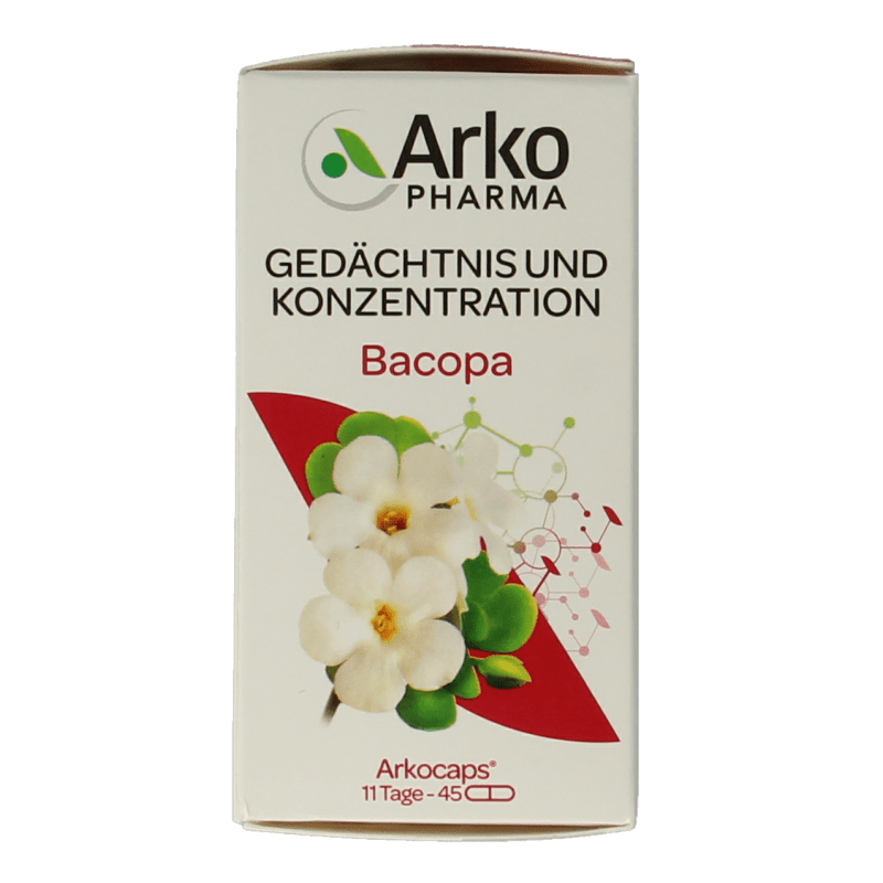 Arkocaps Bacopa 45 Capsules - DrogistWereld