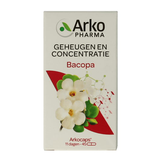 Arkocaps Bacopa 45 Capsules - DrogistWereld